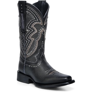 image:imageCuadra Womens Black Leather Rodeo Style BootBlack