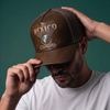 image:imageCuadra Mens Cap Bovine Leather Worldwide Limited Edition 2026Brown