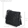 image:imageCuadra Women Black Shoulder in Lambskin LeatherBlack