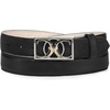 image:imageCuadra Black Belt in genuine stingray leather for women
