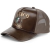 image:imageCuadra Mens Cap Bovine Leather Worldwide Limited Edition 2026Brown