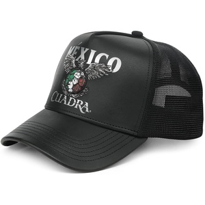 image:imageCuadra Mens Cap Bovine Leather Worldwide Limited Edition 2026Black