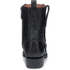 image:imageCuadra Mens Black Leather Urban Boots with Metal BuckleBlack