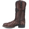 image:imageCuadra Rodeo Boot Men Pirarucu Leather Exotic PirarucuBrown
