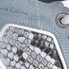 image:imageFRANCO CUADRA Womens Python Leather Sneakers Blue and GreyBlue