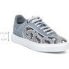 image:imageFRANCO CUADRA Womens Python Leather Sneakers Blue and GreyBlue