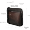 image:imageCuadra Tote bag in genuine leather for women BlackBrown