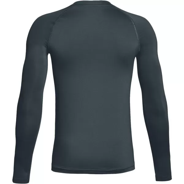 BALEAF Youth Boys Compression Thermal Shirt Fleece Baselayer Long Sleeve Cold Gear Mock Top Baseball Football UndershirtGray