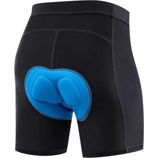 BALEAF Mens 3D Padded Bike Shorts Cycling Underwear MTB LinerBlack