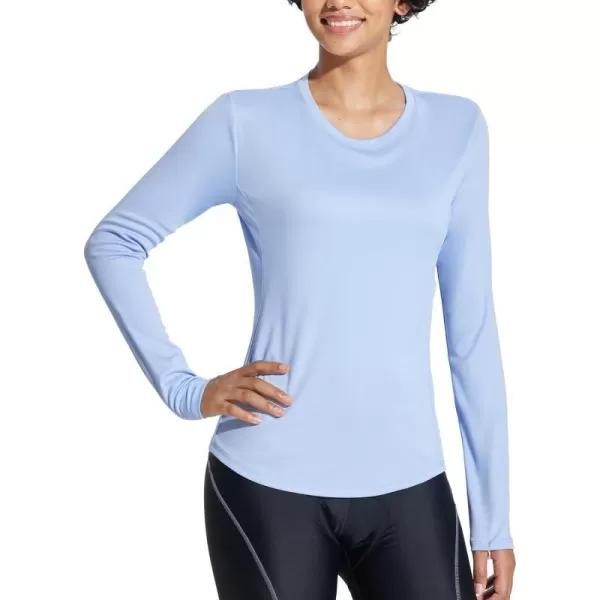 BALEAF Sun Shirt Women Long Sleeve UV Protection Shirts SPF Tops UPF 50 PocketBlue