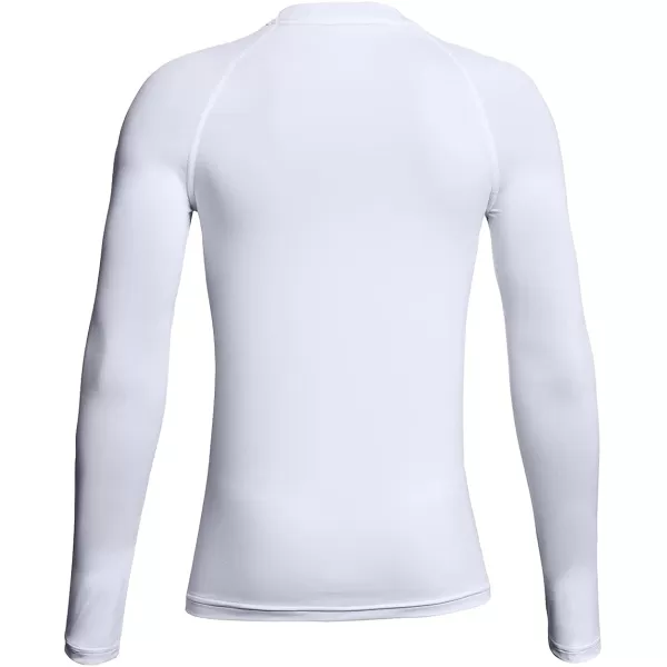 BALEAF Boys Long Sleeve Shirts Youth Compression Undershirts Kids Baseball Football Baselayer Cold Gear Quick DryWhite