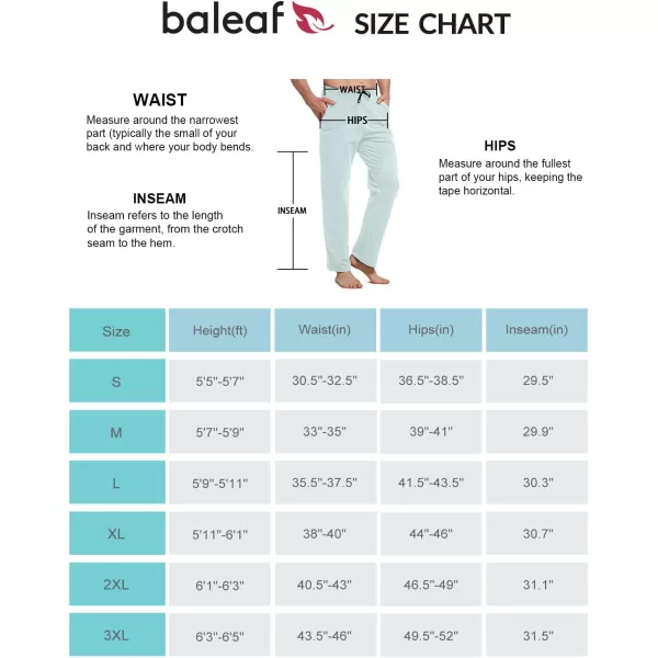 BALEAF Mens Sweatpants Casual Lounge Cotton Pajama Yoga Pants Open Bottom Straight Leg Male Sweat Pants with PocketsAlight Blue