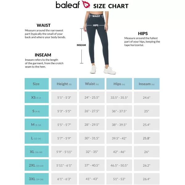 BALEAF Womens Fleece Lined Leggings Water Resistant Thermal Winter Warm Tights High Waisted with Pockets Running GearPetite25grey