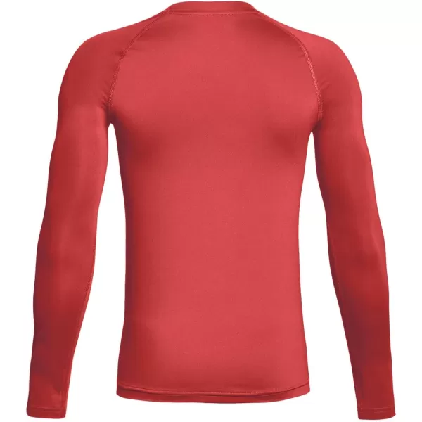 BALEAF Boys Compression Shirt Long Sleeve Youth Undershirts Kids Football Baseball Baselayer Cold Gear Quick DryRed