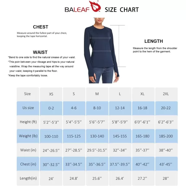 BALEAF Womens Long Sleeve Shirts Upf50 with Thumbhole Shirt Lightweight Quick Dry Hiking FishingBALEAF Womens Long Sleeve Shirts Upf50 with Thumbhole Shirt Lightweight Quick Dry Hiking Fishing