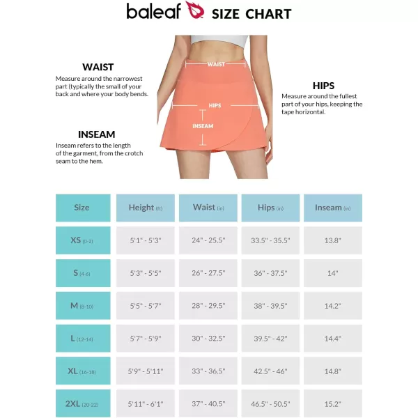 BALEAF Womens Pleated Tennis Skirts High Waisted Lightweight Athletic Golf Skorts Skirts with Shorts PocketsScorched Red Coraltiered Front