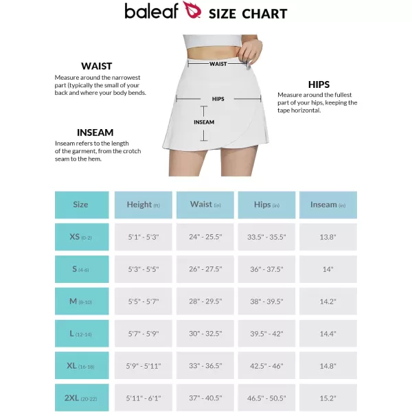 BALEAF Womens Pleated Tennis Skirts High Waisted Lightweight Athletic Golf Skorts Skirts with Shorts PocketsWhitetiered Front