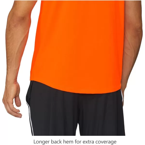 BALEAF Mens Running Workout Shirts Short Sleeve Athletic TShirt Quick DryA005fluorescent Orange