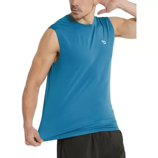 BALEAF Mens Tank Tops Sleeveless Shirts Gym Workout Running Athletic Quick Dry Tech1blue