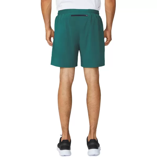 BALEAF Mens 5 Running Athletic Shorts Workout Lightweight Zipper PocketTeal