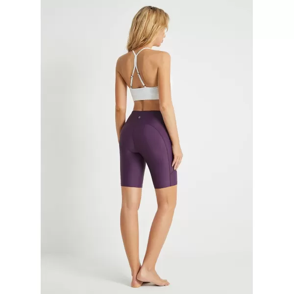 BALEAF Womens 3 6 8 High Waisted Swim Shorts Tummy Control Swimsuits Bottoms Modest Board Shorts UPF 50Purple