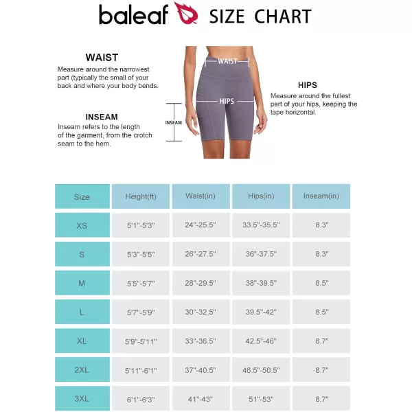 BALEAF Womens 8 5 3 Biker Shorts High Waist Yoga Workout Gym Running Volleyball Spandex Shorts with PocketsLight Purplesofter