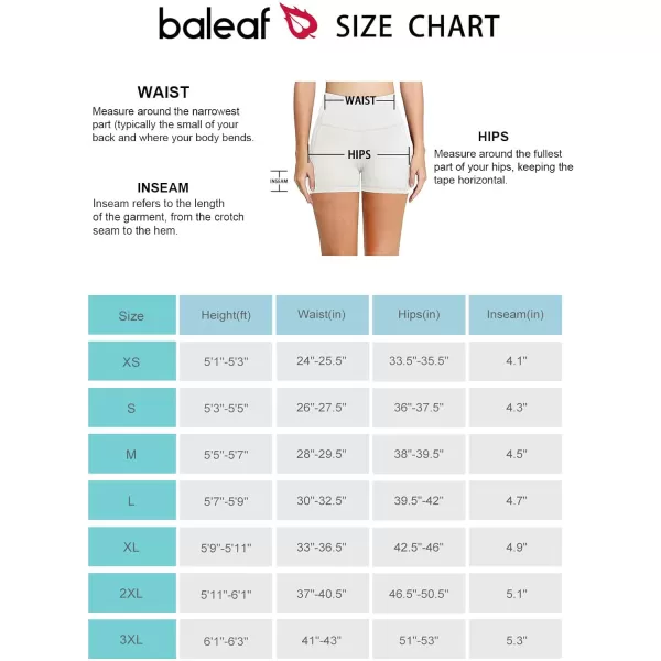 BALEAF Womens 8 5 3 Biker Shorts High Waist Yoga Workout Gym Running Volleyball Spandex Shorts with PocketsWhiteclassic