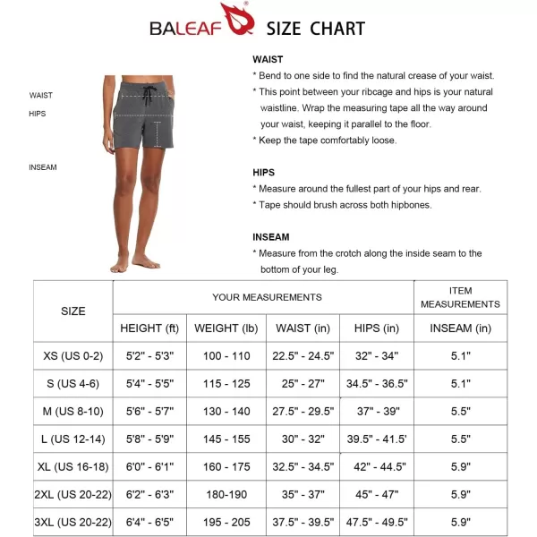 BALEAF Womens Bermuda Shorts Long Cotton Casual Summer Knee Length Pull On Lounge Walking Exercise Shorts with PocketsCharcoal 20