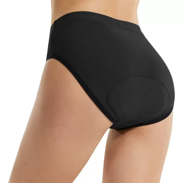 BALEAF Womens Cycling Underwear Padded Bike Shorts Padding Spin Biker Briefs Biking GearBlackpurple2 Pack