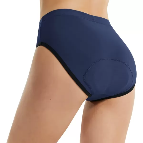 BALEAF Womens Cycling Underwear Padded Bike Shorts Padding Spin Biker Briefs Biking GearBlue