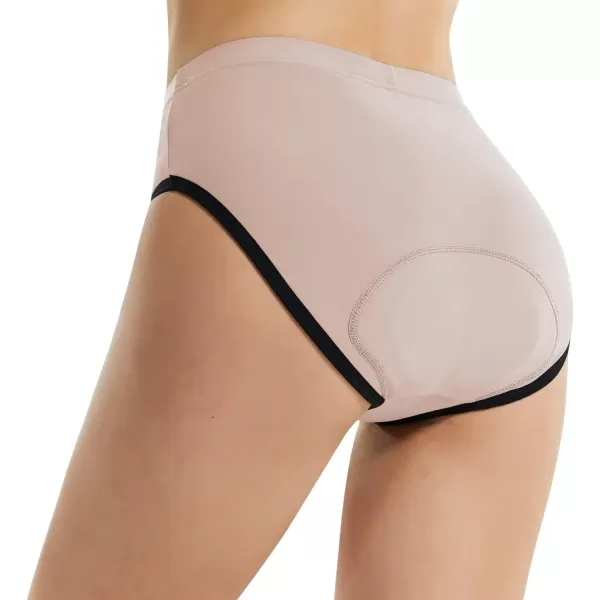 BALEAF Womens Cycling Underwear Padded Bike Shorts Padding Spin Biker Briefs Biking GearPink
