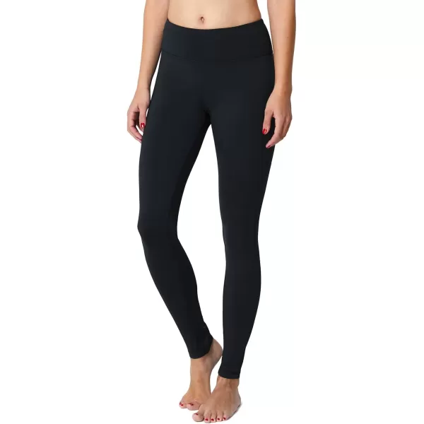 BALEAF Womens Fleece Lined Leggings Thermal Warm Winter Tights High Waisted Yoga Pants Cold Weather with PocketsRose Red