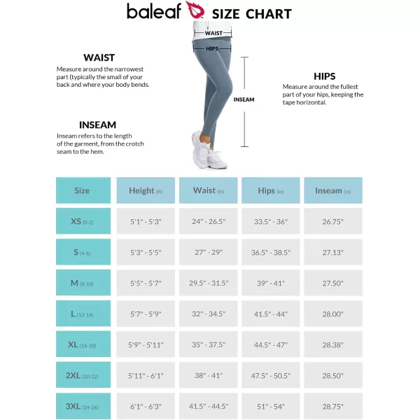 BALEAF Womens Fleece Lined Leggings Water Resistant Thermal Winter Warm Tights High Waisted with Pockets Running GearAniagara