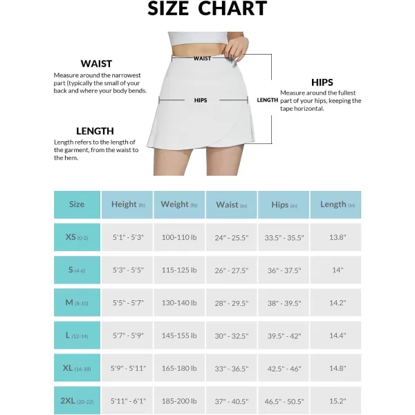 BALEAF Womens Pleated Tennis Skirts Skorts for Woman High Waisted Lightweight Athletic Golf Shorts PocketsWhitetiered Front