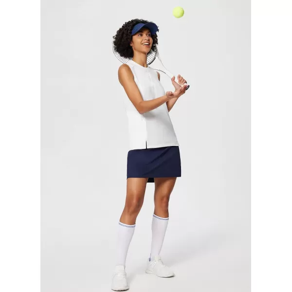 BALEAF Womens Tennis Skirts Ball Band Pickleball Skorts Athletic Quick Dry with Shorts PocketsNavy