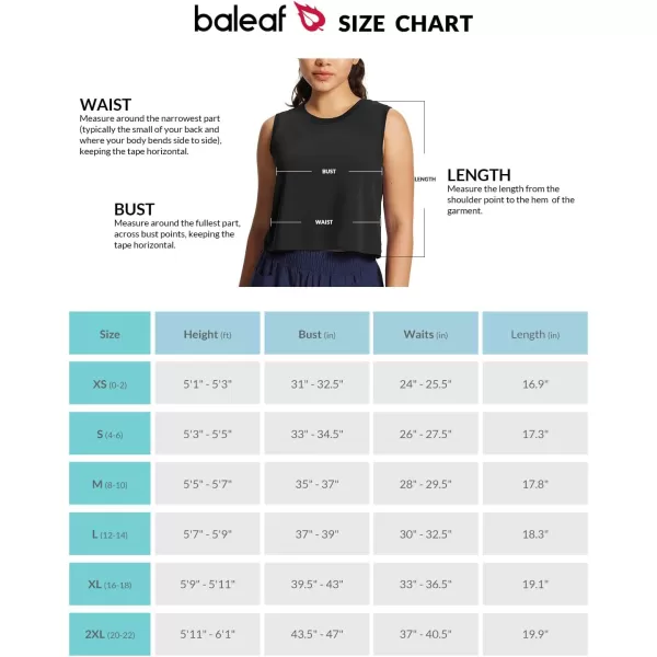 BALEAF Womens Workout Tank Top Racerback Tops Sleeveless Running Shirts Loose Fit Yoga Athletic Gym SportsBlacksplit Back