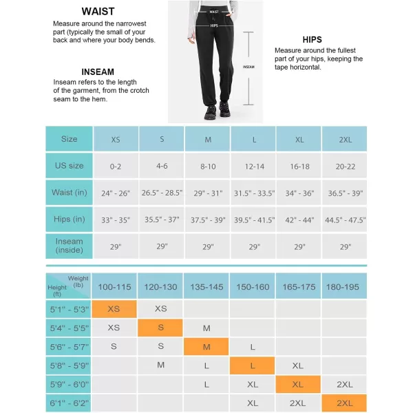 BALEAF Womens Yoga Dress Pants 2931 Stretchy Work Slacks Business Casual Straight LegBootcut Pull On Pants with PocketsBlack