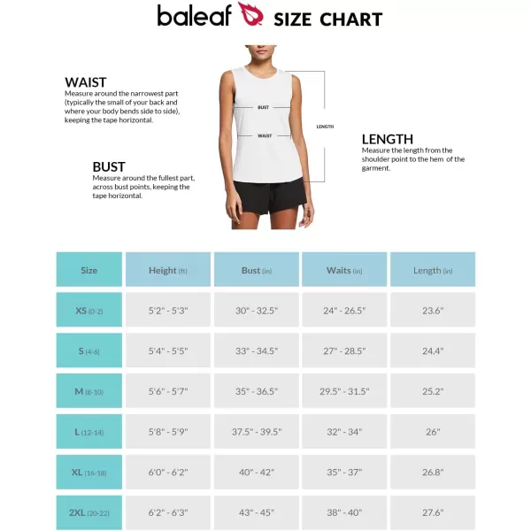 BALEAF Workout Tank Tops for Women Sleeveless Running Loose Fit Yoga Tops Active Shirts Pickleball Sports Gym ExerciseWhite2 Pack