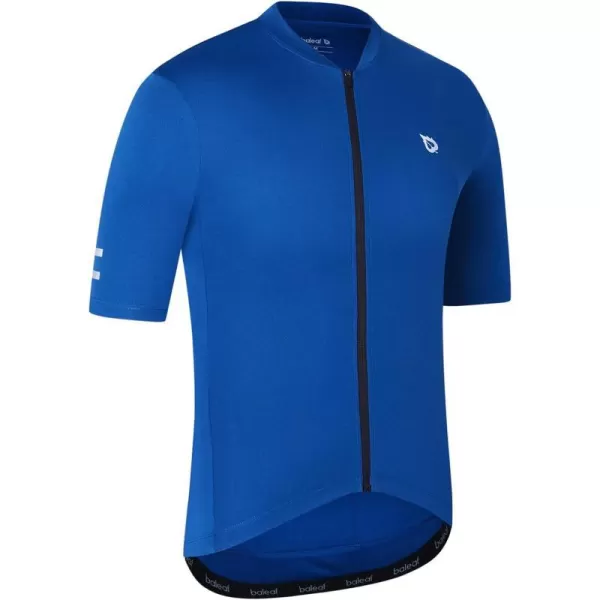 BALEAF Cycling Jersey Men Short Sleeve Bike Biking Shirts Quick Dry MTB Bicycle Top w Pockets UPF5002blue