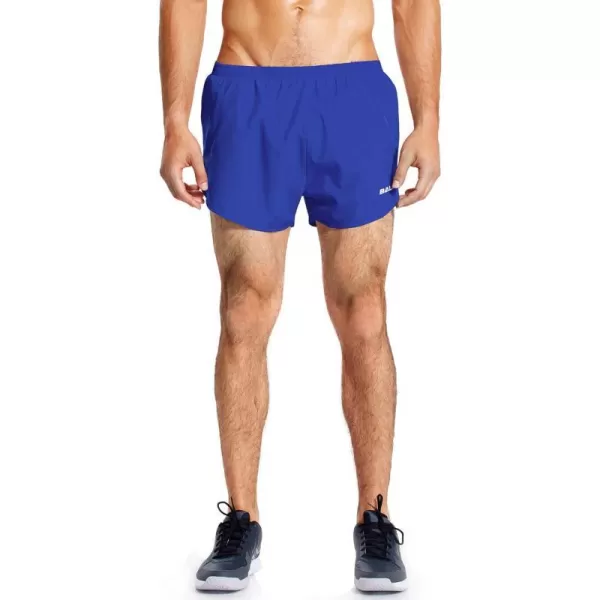 BALEAF Mens 3 Running Shorts Gym Quick Dry Athletic Workout Pocket Lightweight Brief01royal Blue