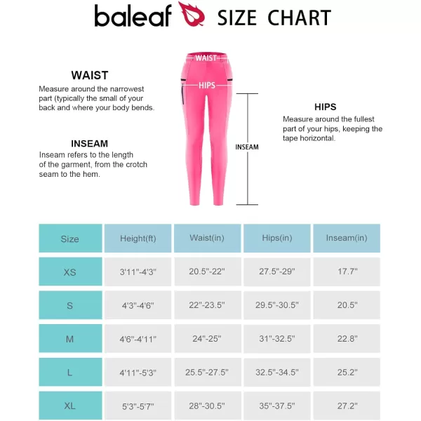 BALEAF Girls Horse Riding Pants Kids Equestrian Breeches Belt Loops KneePatch Youth Schooling Tights Zipper PocketPink