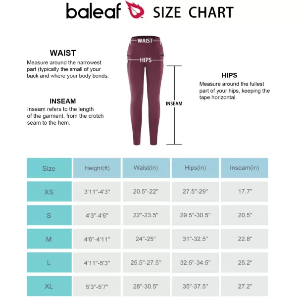 BALEAF Girls Horse Riding Pants Kids Equestrian Breeches Belt Loops KneePatch Youth Schooling Tights Zipper PocketWine Red