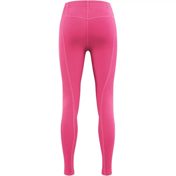 BALEAF Girls Horse Riding Pants Kids Equestrian Breeches KneePatch Youth Schooling Tights Pocket UPF505hot Pink