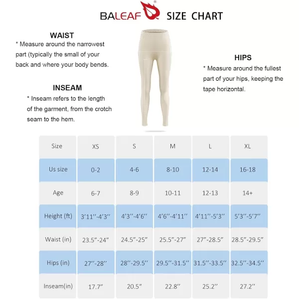 BALEAF Girls Horse Riding Pants Kids Equestrian Breeches KneePatch Youth Schooling Tights Pocket UPF507khaki