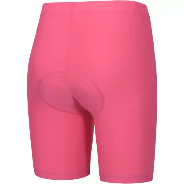 BALEAF Girls Padded Bike Shorts Kids Boys Youth Cycling Shorts with Padding Mountain Biking UPF 5001pinkno Pocket