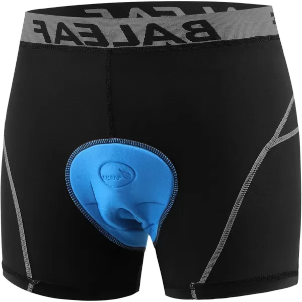 BALEAF Mens 2 Pack 3D Padded Cycling Underwear Bike Shorts with Padding Mountain Biking Bicycle Clothes MTB Liner05bluegrey2 Pack