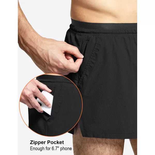 BALEAF Mens 4 Athletic Running Shorts Mesh QuickDry with Liner amp Zipper PocketBALEAF Mens 4 Athletic Running Shorts Mesh QuickDry with Liner amp Zipper Pocket