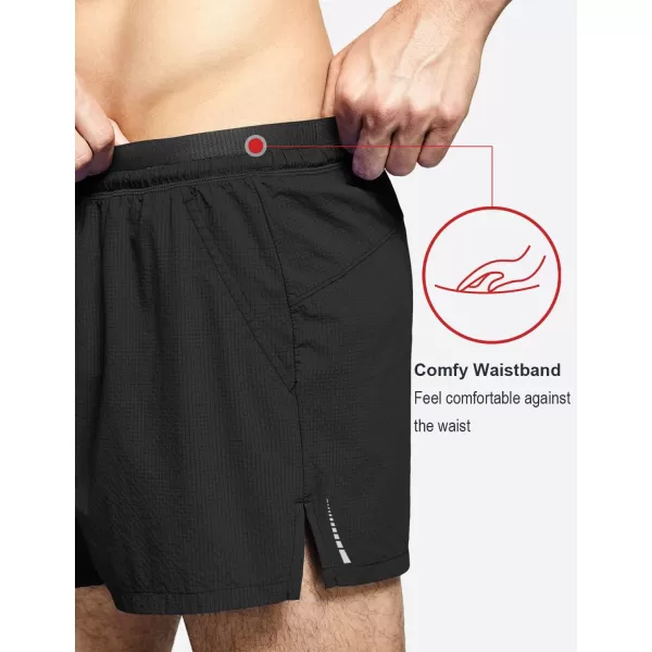 BALEAF Mens 4 Athletic Running Shorts Mesh QuickDry with Liner amp Zipper PocketBALEAF Mens 4 Athletic Running Shorts Mesh QuickDry with Liner amp Zipper Pocket