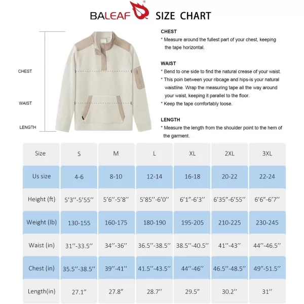 BALEAF Mens Fleece Line Pullover Sweatshirt with Kangaroo Pocket Quarter SnapNeck Jacket Coat Running Hiking Grey SBALEAF Mens Fleece Line Pullover Sweatshirt with Kangaroo Pocket Quarter SnapNeck Jacket Coat Running Hiking Grey S