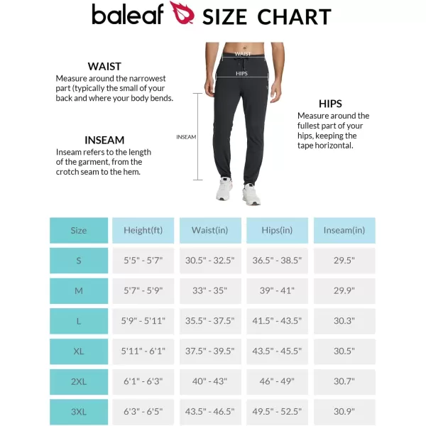 BALEAF Mens Fleece Lined Pants Warm Joggers Sweatpants Cotton Thick Workout Jogging Athletic Tapered Pants with PocketsCharcoal